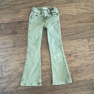 Zara bell bottom girl jeans